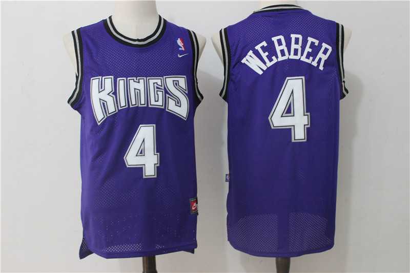 Sacramento Kings #4 Chris Webber Purple Nike Stitched Jersey,We sell and wholesale Sacramento Kings #4 Chris Webber Purple Nike Stitched Jersey on line form chian!